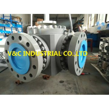 Three Way Ball Valve with Forge Material